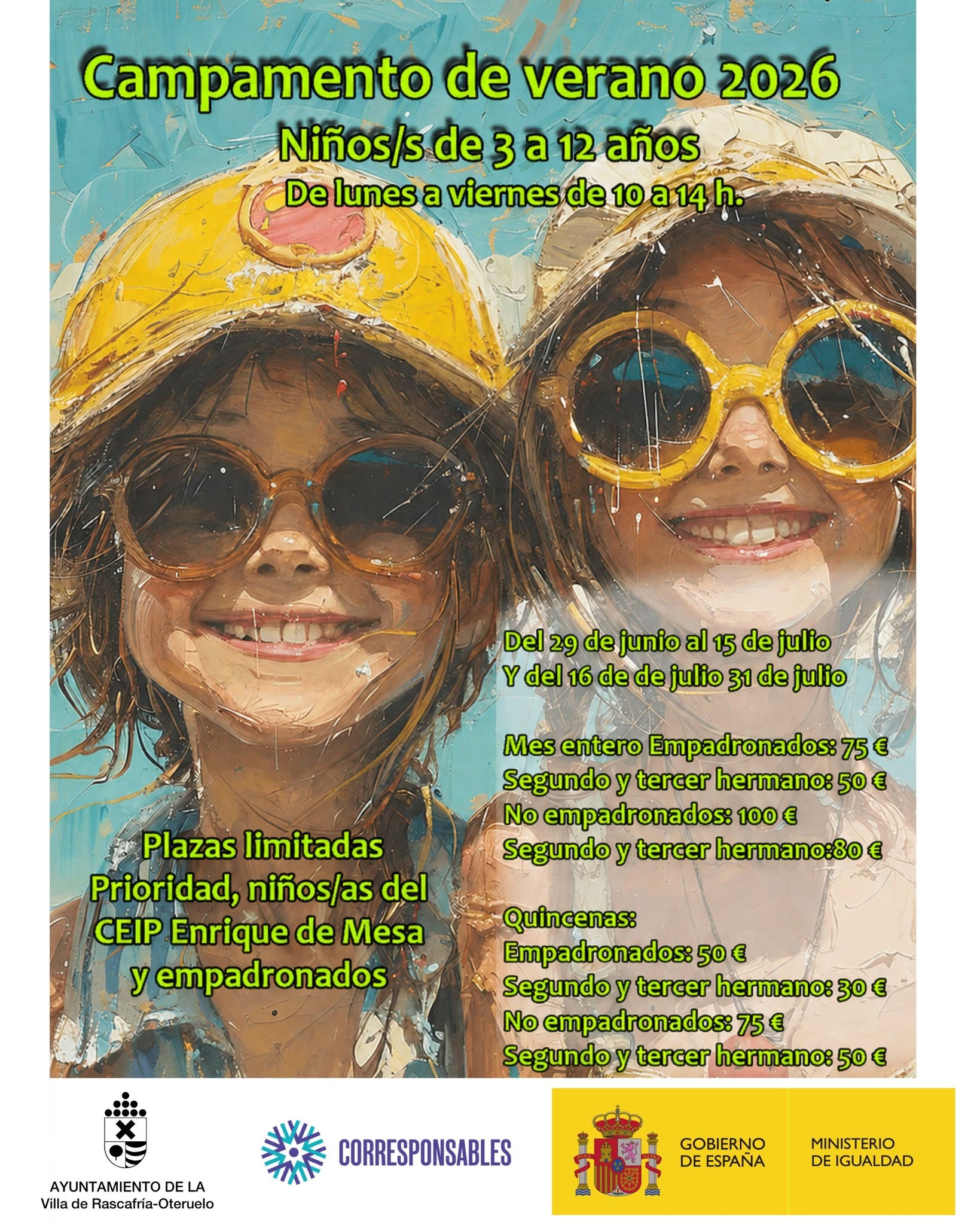 Campamento de verano 2026