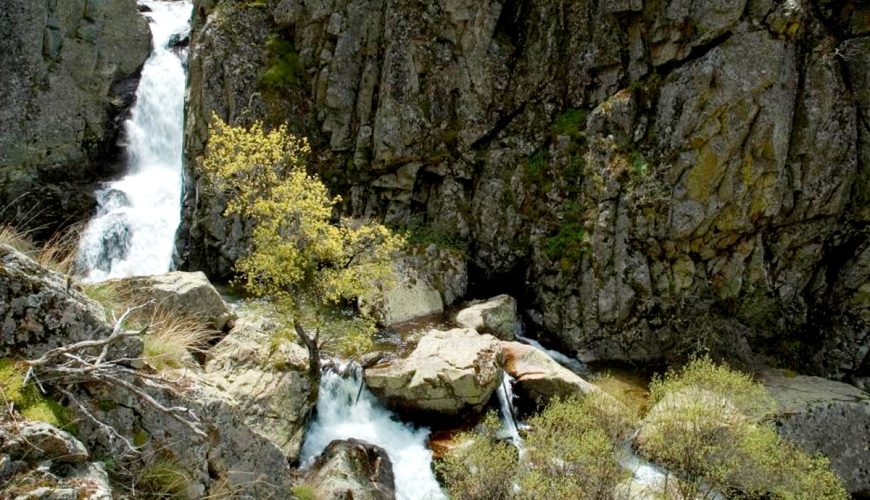 Cascadas del Purgatorio en Rascafría, Sierra de Guadarrama