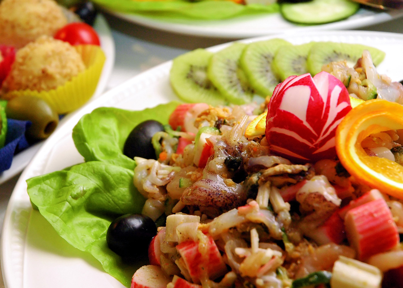 Asador La Abuela — ensalada de marisco (web oficial archivada)