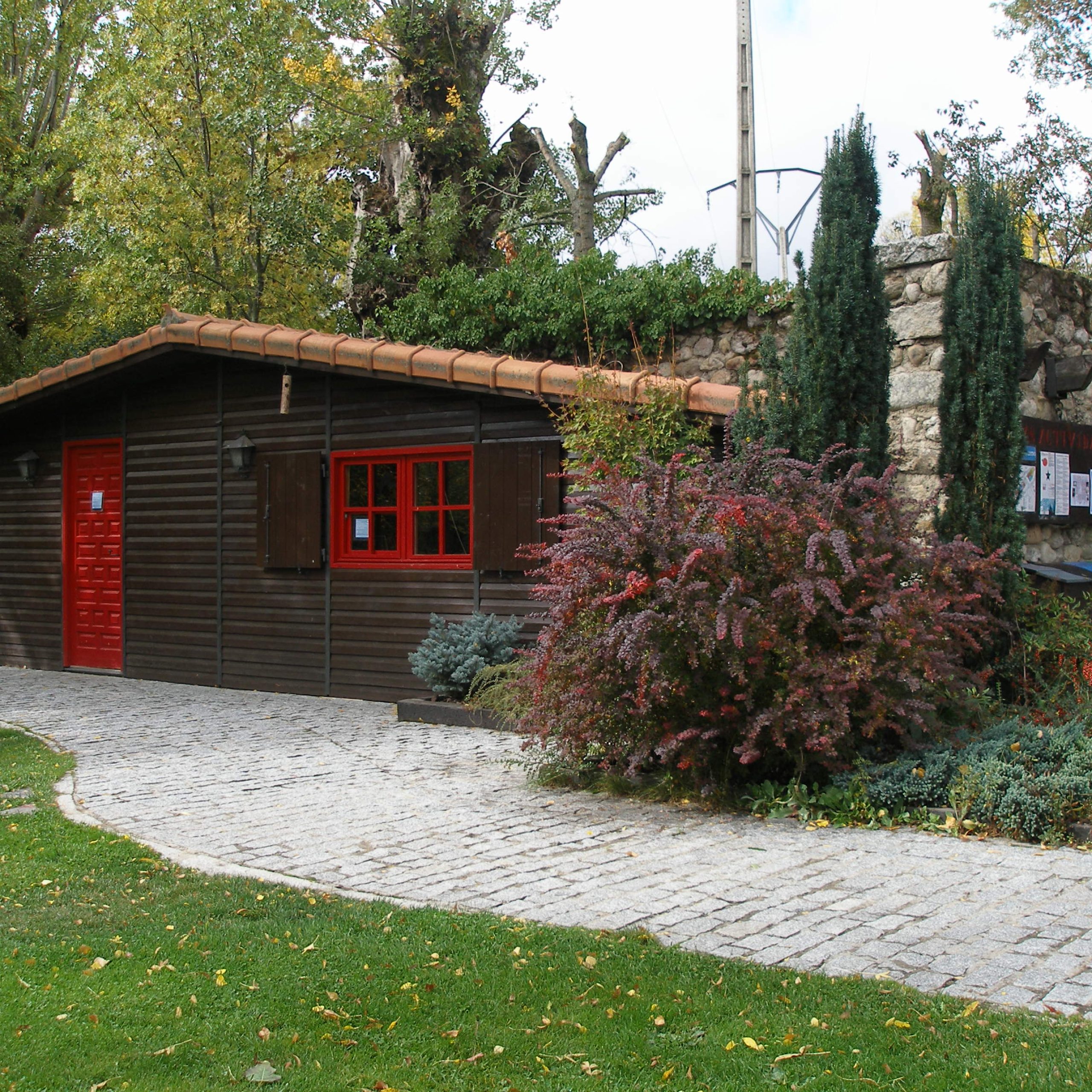 CV Puente del Perdón — caseta de madera